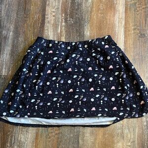 Kyodan Black Golf Skort with Fun Print